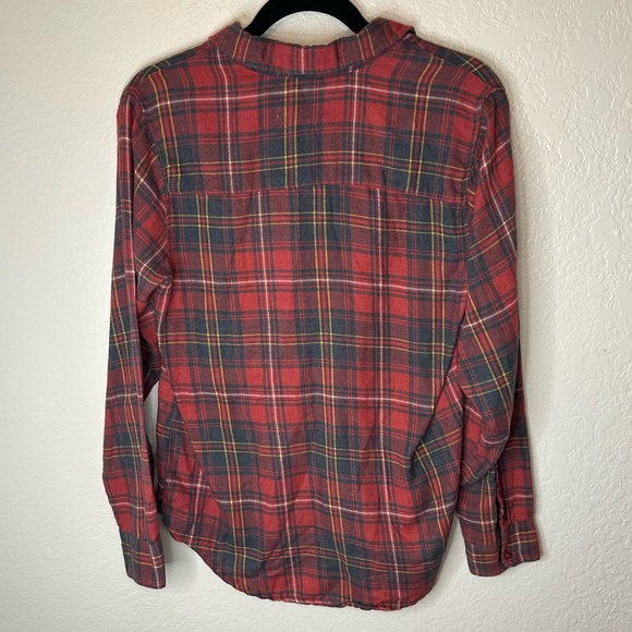 Hurley Wilson Red Plaid Flannel - Women’s Size Small - Picture 7 of 8